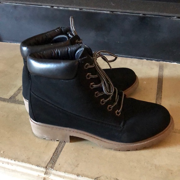 Black Ankle Boots - Picture 3 of 3